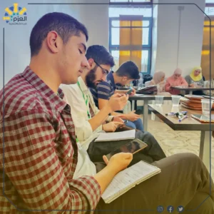 ورشة صناعة المحتوى الرقمي في مؤسسة العزم للريادة والتنمية في حمص