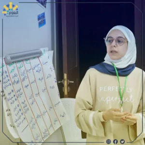 ورشة صناعة المحتوى الرقمي في مؤسسة العزم للريادة والتنمية في حمص