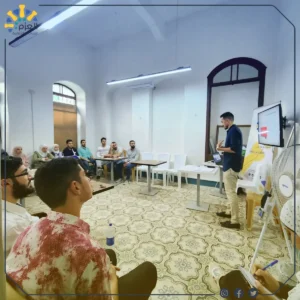 ورشة صناعة المحتوى الرقمي في مؤسسة العزم للريادة والتنمية في حمص