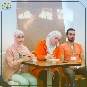 ورشة صناعة المحتوى الرقمي في مؤسسة العزم للريادة والتنمية في حمص
