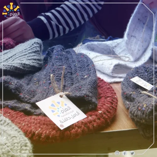 مبادرة أنامل دافئة - نادي العزم لليافعين