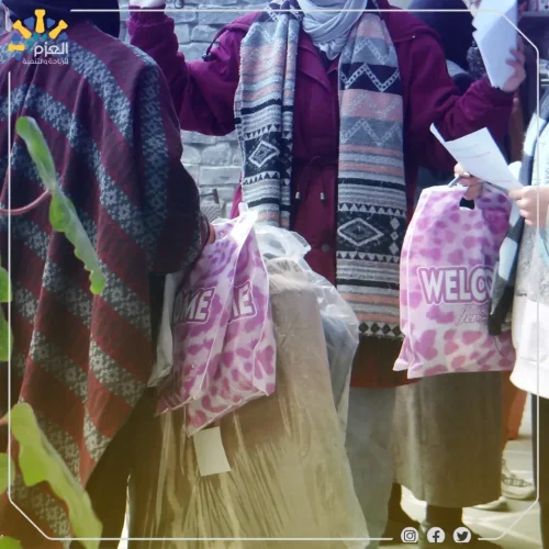 مبادرة أنامل دافئة - نادي العزم لليافعين