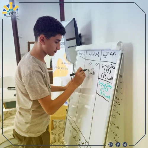 مبادرة بالعلم نرقى - نادي العزم لليافعين