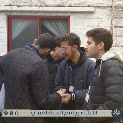 مبادرة بيوت من نور - للاعتناء بالمساجد - جامع النخلة العمري