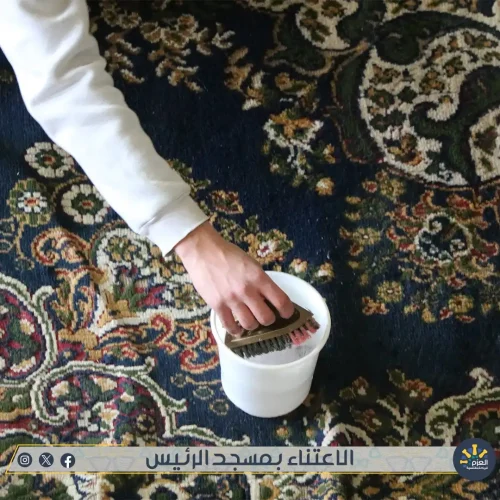 مبادرة بيوت من نور - للاعتناء بالمساجد - مسجد الرئيس