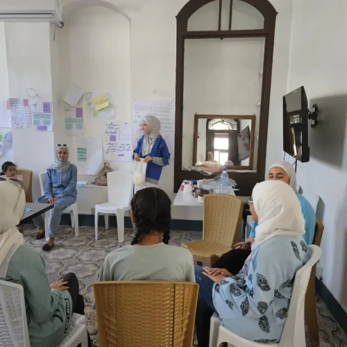 جلسات نادي العزم لليافعين