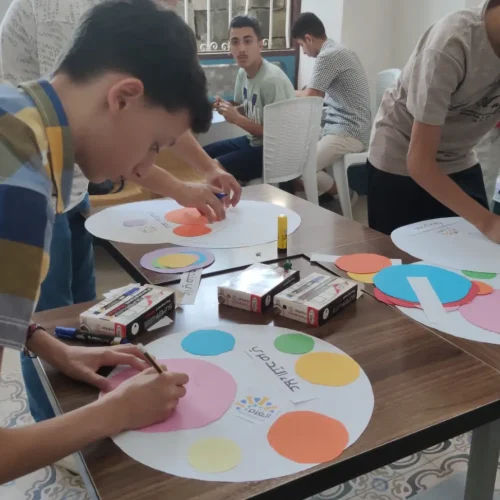 جلسات نادي العزم لليافعين