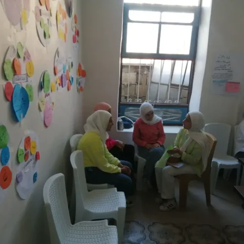 جلسات نادي العزم لليافعين