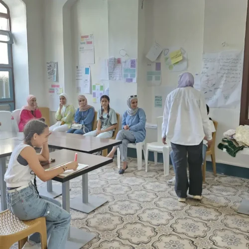 جلسات نادي العزم لليافعين