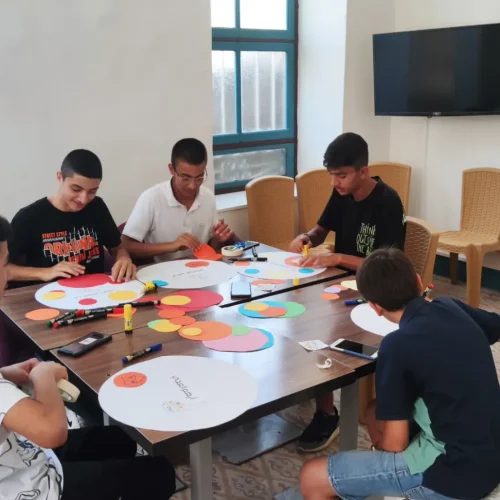 جلسات نادي العزم لليافعين